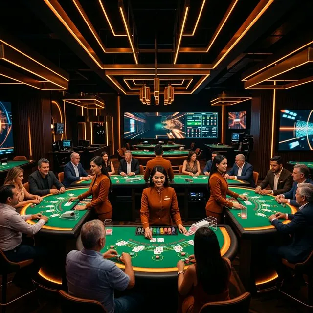 Casino en vivo AFun México con crupier real y mesas Evolution 24/7