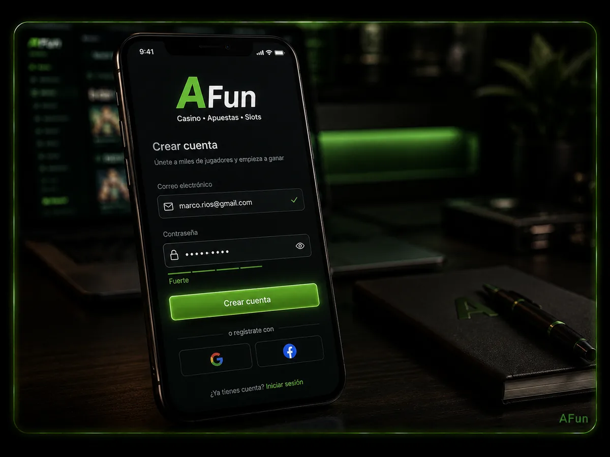 Cómo registrarse en AFun México en 2 minutos sin código de bono