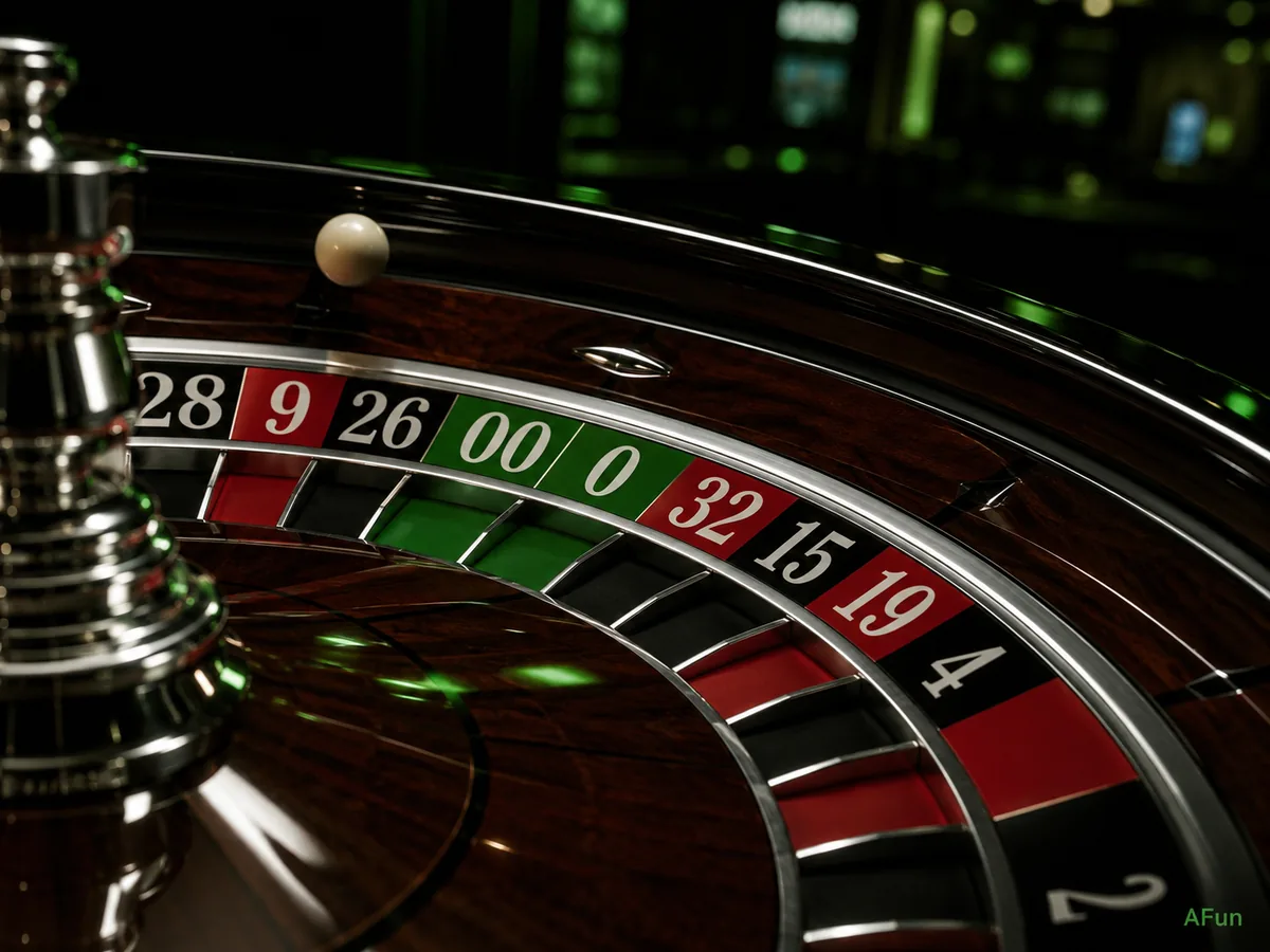 Ruleta americana doble cero RTP 94.74% AFun México