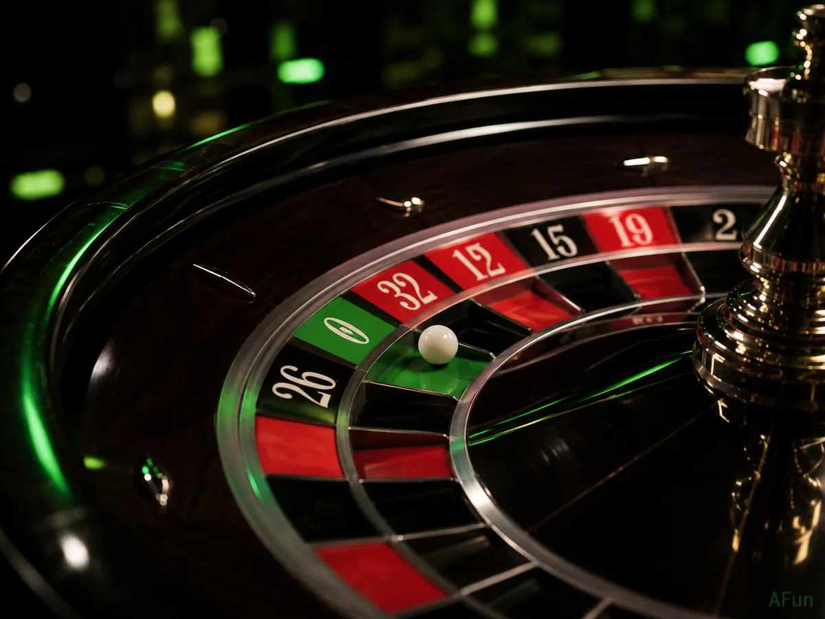 Ruleta europea AFun México un solo cero RTP 97.30%